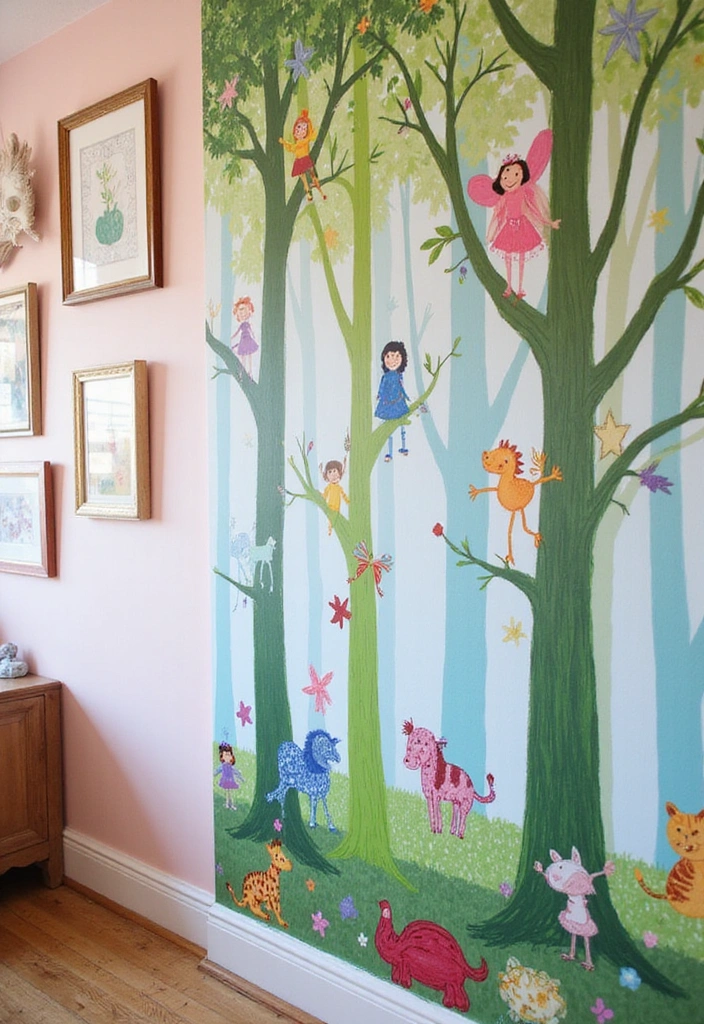 How to Create Fun and Creative Kids Room Decor: Top Tips for a Playful Space - 1. Whimsical Wall Art
