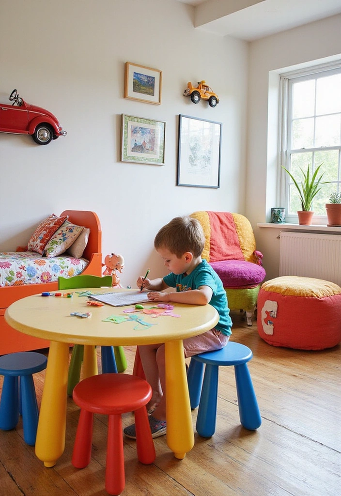 How to Create Fun and Creative Kids Room Decor: Top Tips for a Playful Space - 2. Fun Furniture Choices